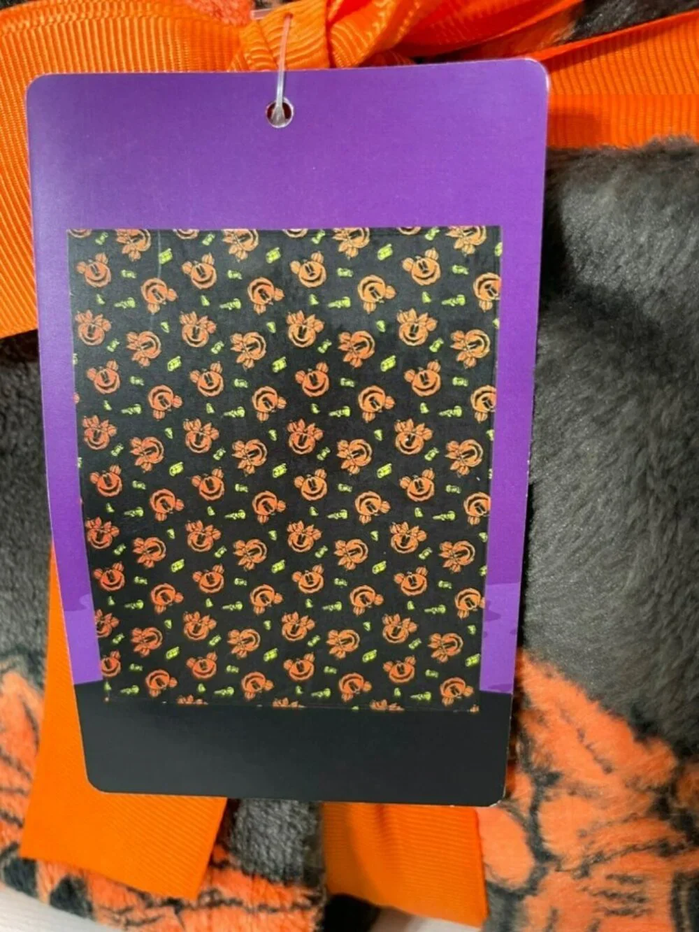 Disney Mickey & Minnie Halloween Plush Throw Blanket 50